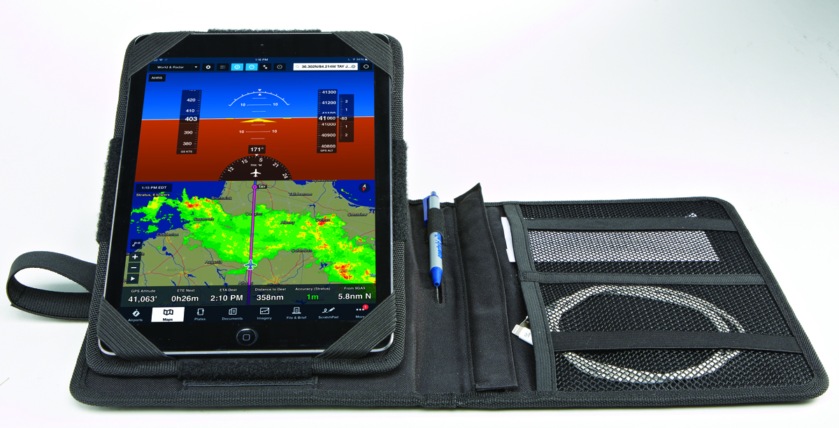 Updated iPad Kneeboard Adapts for Any Cockpit Media Center Sporty's
